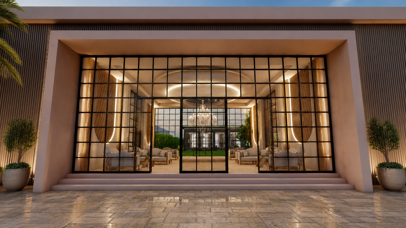 Glass House Panipat Entrance